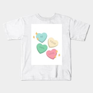 Conversation Hearts Kids T-Shirt